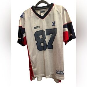 VINTAGE SEATTLE SEAHAWKS Joe Jurevicius 2015 Super Bowl Jersey Youth XL Reebok